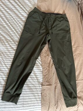 Men's Olive Green Jogger Sweatpants